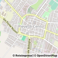 Mapa Pieve di Cento