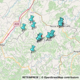 Mappa Località Vogliere, 12058 Santo Stefano Belbo CN, Italia (6.20357)