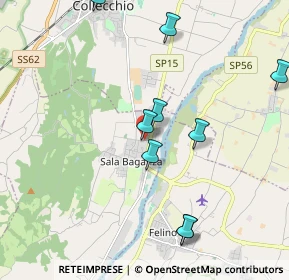 Mappa Via F.Cortesi, 43038 Sala Baganza PR, Italia (2.58167)