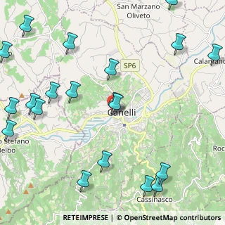 Mappa Via Solferino, 14053 Canelli AT, Italia (3.022)