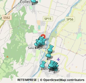 Mappa Via Degli Antoni, 43038 Sala Baganza PR, Italia (2.0575)