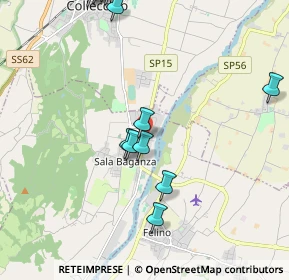 Mappa Via Degli Antoni, 43038 Sala Baganza PR, Italia (2.8925)