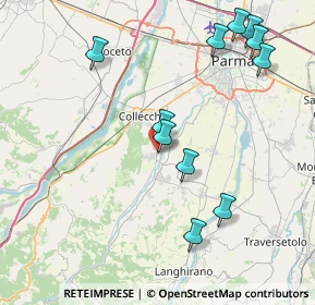 Mappa Via Degli Antoni, 43038 Sala Baganza PR, Italia (8.97273)