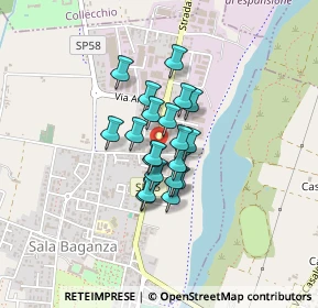 Mappa Via Degli Antoni, 43038 Sala Baganza PR, Italia (0.2565)