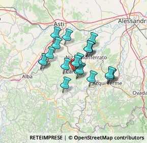 Mappa Via Trento, 14053 Canelli AT, Italia (9.6655)