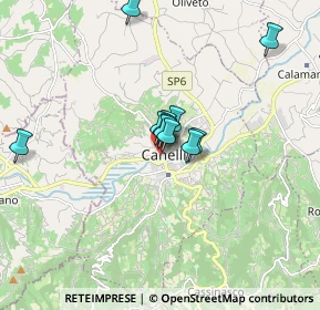 Mappa Via Trento, 14053 Canelli AT, Italia (1.455)