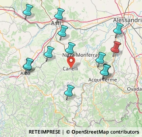 Mappa Via dei Partigiani, 14053 Canelli AT, Italia (16.87692)