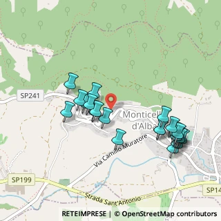 Mappa Via Serra, 12066 Monticello d'Alba CN, Italia (0.5)