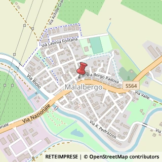 Mappa Piazza Caduti Resistenza, 1, 40051 Malalbergo, Bologna (Emilia Romagna)