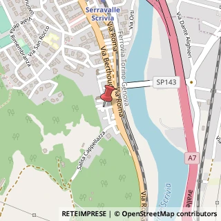 Mappa Via monte s. martino 110, 21013 Serravalle Scrivia, Alessandria (Piemonte)