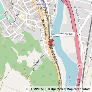 Mappa Via Berthoud,  19, 15069 Serravalle Scrivia, Alessandria (Piemonte)