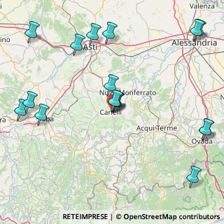Mappa Viale Indipendenza, 14053 Canelli AT, Italia (21.3775)