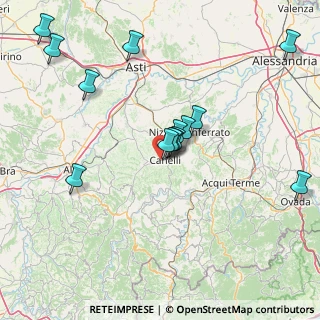 Mappa Via Bertolini, 14053 Canelli AT, Italia (15.62857)