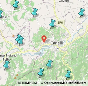 Mappa Via Bertolini, 14053 Canelli AT, Italia (3.12727)