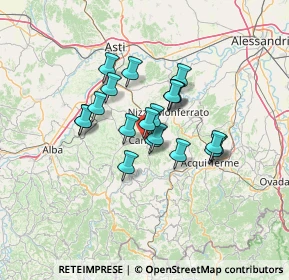 Mappa Via Giovanni XXIII, 14053 Canelli AT, Italia (9.653)