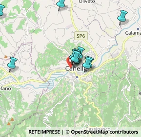 Mappa Via I Maggio, 14053 Canelli AT, Italia (1.53417)