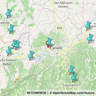 Mappa Via Alba, 14053 Canelli AT, Italia (3.15364)