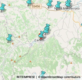 Mappa Via al Belbo, 14053 Canelli AT, Italia (5.77583)