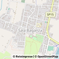 Karte Sala Baganza