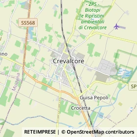 Mappa Crevalcore
