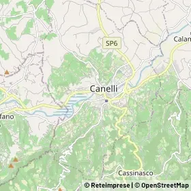 Mappa Canelli