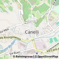 Mapa Canelli