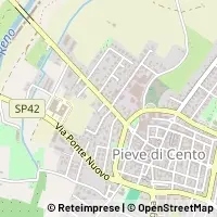 Hartă Cento