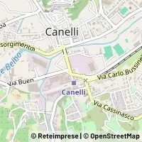 Mapa Canelli