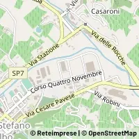 Map Santo Stefano Belbo
