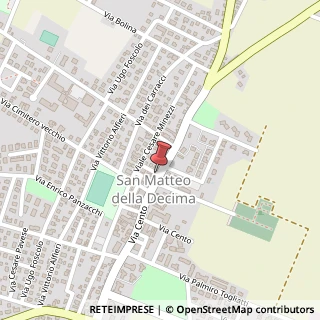 Mappa Via Cento, 233, 40017 San Giovanni in Persiceto, Bologna (Emilia Romagna)