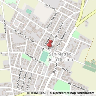 Mappa Via Cimitero Vecchio, 5, 40017 San Giovanni in Persiceto, Bologna (Emilia Romagna)