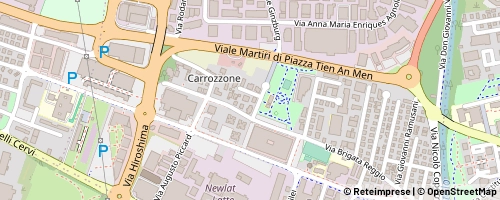Mappa Reggio nell’Emilia