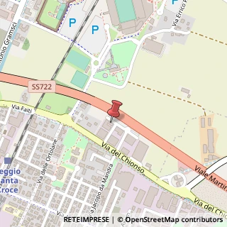 Mappa Via del Chionso, 20, 42122 Reggio nell'Emilia, Reggio nell'Emilia (Emilia Romagna)