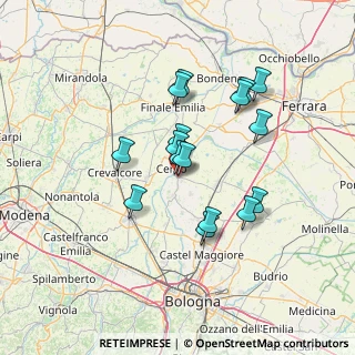Mappa Via Provinciale Bologna, 40066 Pieve di Cento BO, Italia (12)