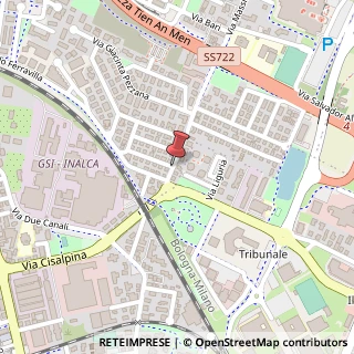 Mappa Via Massimo Samoggia, 5, 42124 Reggio nell'Emilia, Reggio nell'Emilia (Emilia Romagna)