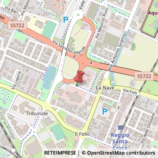Mappa Via della previdenza sociale 8/a, 42100 Reggio nell'Emilia, Reggio nell'Emilia (Emilia Romagna)