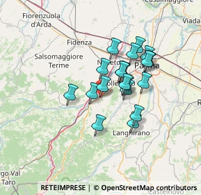 Mappa Via G. Ulivi, 43044 Collecchio PR, Italia (10.343)