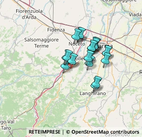 Mappa Via G. Ulivi, 43044 Collecchio PR, Italia (9.7915)