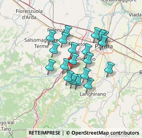 Mappa Via G. Ulivi, 43044 Collecchio PR, Italia (10.3775)