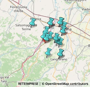 Mappa Via G. Ulivi, 43044 Collecchio PR, Italia (9.932)