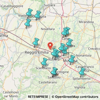 Mappa Via Agrato, 42015 Correggio RE, Italia (15.64625)