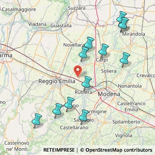 Mappa Via Agrato, 42015 Correggio RE, Italia (19.49583)