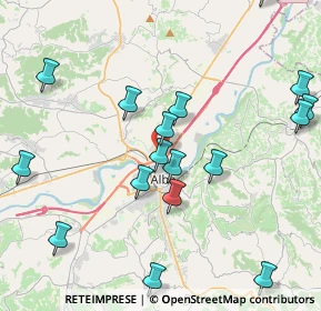 Mappa Via Artigianato, 12051 Alba CN, Italia (4.96833)