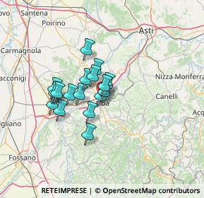 Mappa Via Artigianato, 12051 Alba CN, Italia (9.32647)