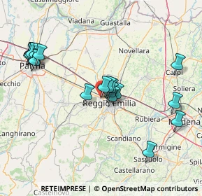 Mappa Via Fratelli Cervi, 42124 Reggio nell'Emilia RE, Italia (16.6095)