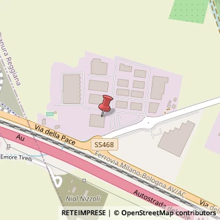 Mappa Via della Tecnica Fraz. Prato, 18/E/F/G, 42015 Correggio RE, Italia, 42015 Correggio, Reggio nell'Emilia (Emilia Romagna)