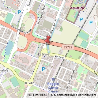 Mappa Via Gramsci, 10, 42122 Reggio nell'Emilia, Reggio nell'Emilia (Emilia Romagna)