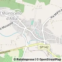 Map Monticello d'Alba