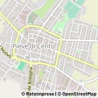 Hartă Pieve di Cento