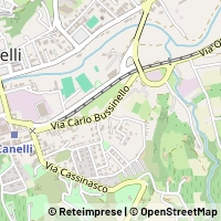 Map Canelli